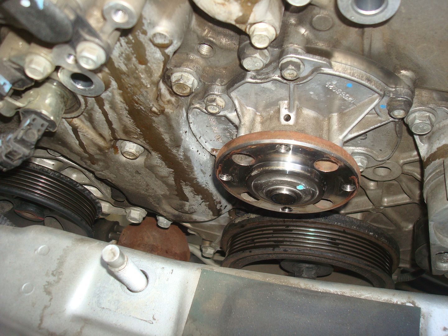 3.6 V6 Water pump replacement How to. Chevy